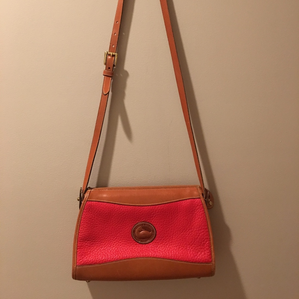 Dooney and Bourke Vintage Red Crossbody